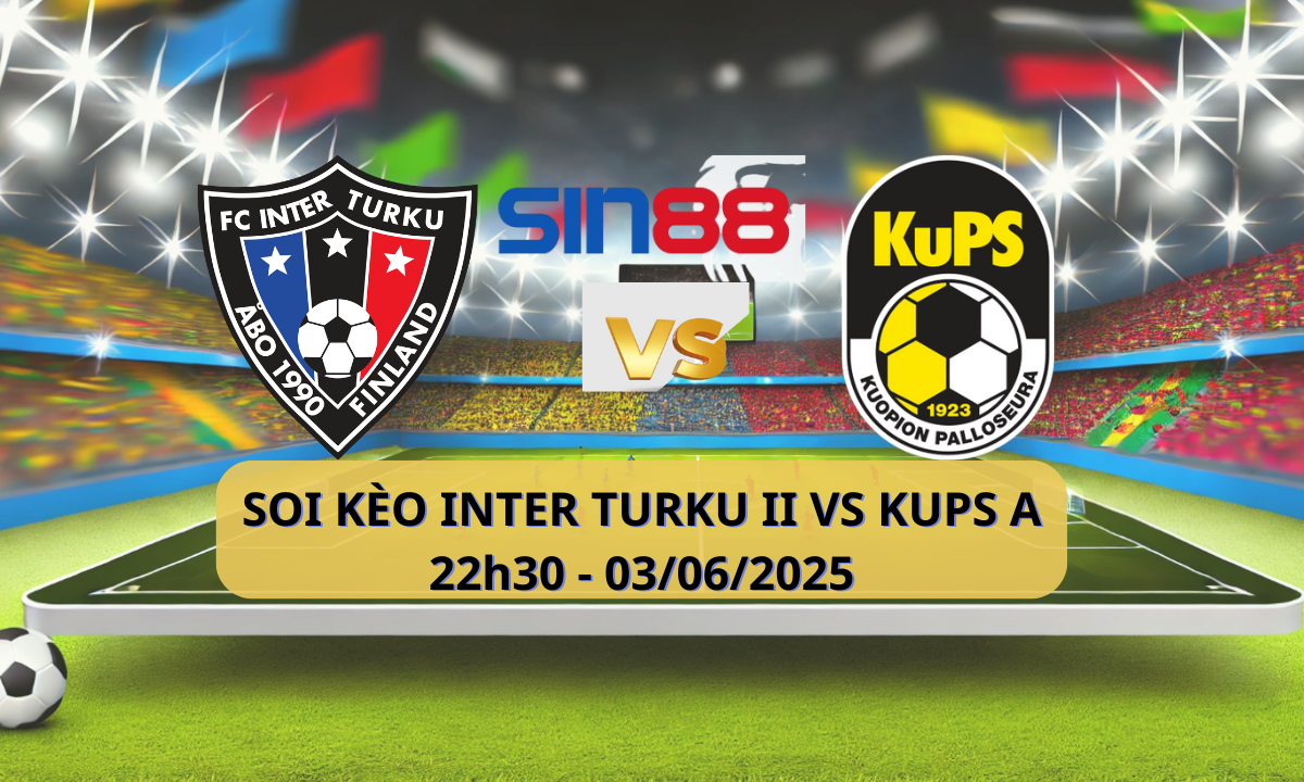 Quảng cáo trận đấu Esportes Inter Turku II vs KUPS Akatemia