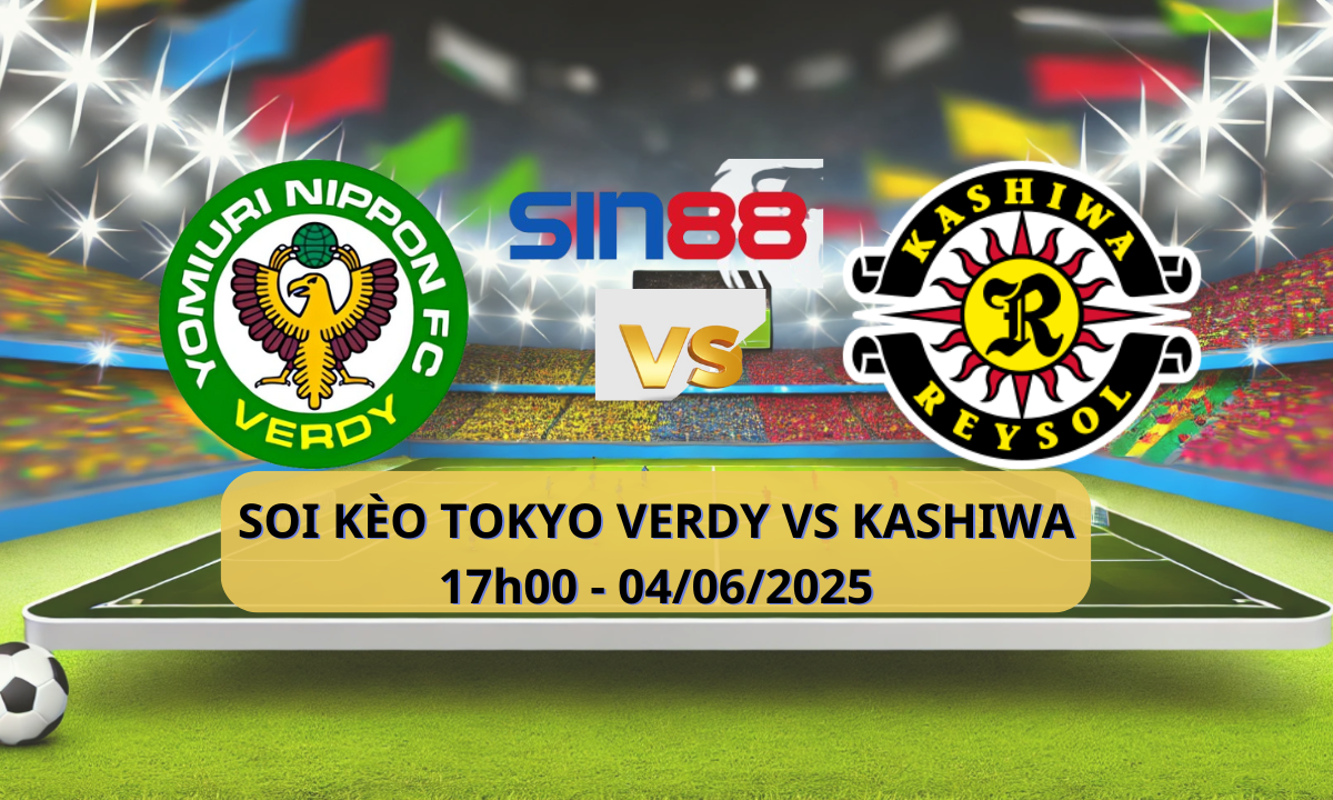 Quảng cáo trận đấu Esportes Verdy vs Kashiwa